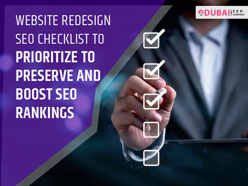 Website Redesign SEO checklist Retaining and improving SEO